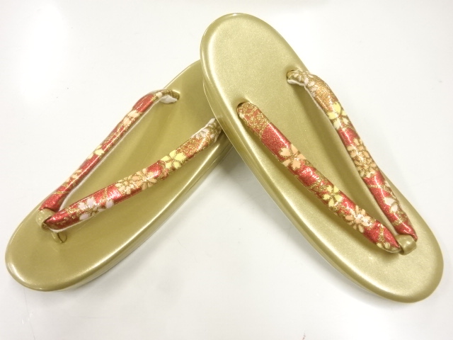 JAPANESE KIMONO / JAPANESE-STYLE ZORI (SIZE LL)